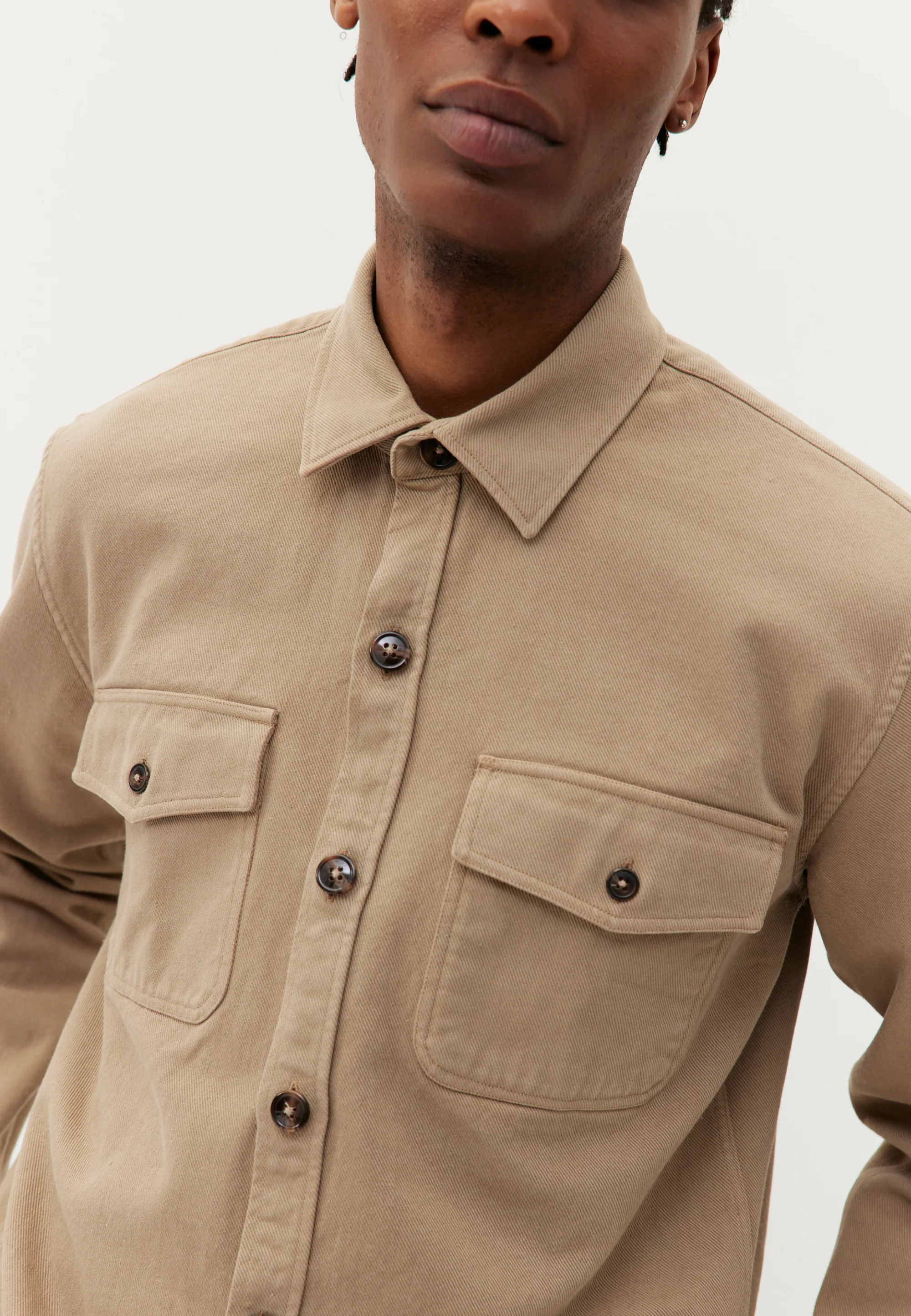 La surchemise en twill - Image 2